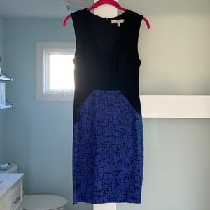 Black / blue dress